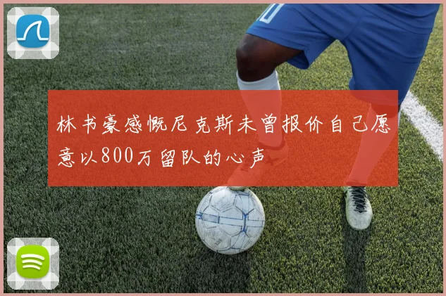 林书豪感慨尼克斯未曾报价自己愿意以800万留队的心声