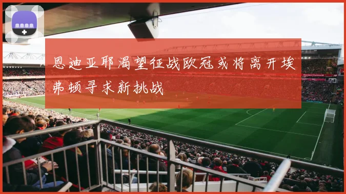 恩迪亚耶渴望征战欧冠或将离开埃弗顿寻求新挑战